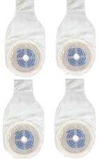 4 Convatec ActiveLife One-Piece Drainable Pouch & Stomahesive Skin Barrier 25433
