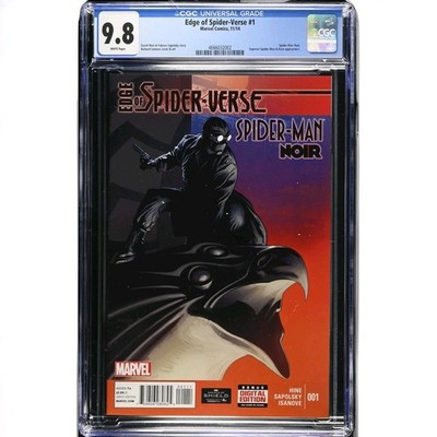 Edge of Spider-Verse #1 CGC 9.8 Spider-Man Noir 1st Series 2014 Marvel Comics