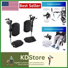 Elevating Wheelchair Legrest with Comfort Footplate - Adjustable for All Sizes