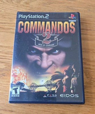 Commandos 2: Men of Courage (Sony PlayStation 2, 2002) Complete. 