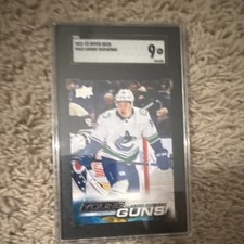 Upper Deck Young Guns Andrei Kuzmenko Rookie 2022-23 Vancouver Canucks NHL Card. rookie card picture