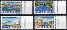 Romania 1985 Danube-Black Sea Canal, MNH, OG + margin