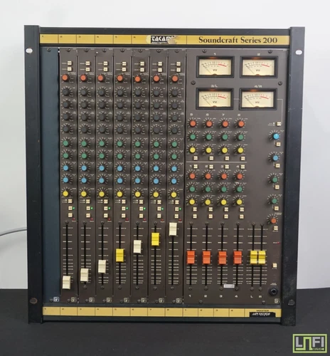 Soundcraft Series 200 Vintage 7 Channel Analogue Mixer - 240V - Serviced!