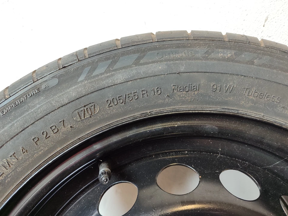 Ersatzrad Reserverad Stahlfelge 16 Zoll 205/55 R16 Volvo V70 S60 S70 S80 9173248 - Bild 4 von 4