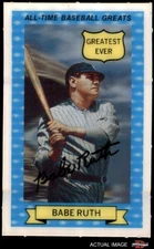 1970 Rold Gold #6 Babe Ruth Yankees HOF 8 - NM/MT