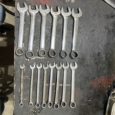 Snap On 14 Piece Metric Short Wrench Set 6-19mm Oexm Clean Set Snap On 14 Piece Metric Short Wrench Set 6-19mm Oexm Clean Set