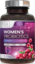Probiotics For Women 60 Billion CFU - Women's Digestive & Vaginal Health