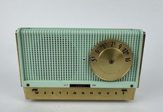 Tube Radio Westinghouse H 492P4 Rare Tube Pocket Radio USA 1958