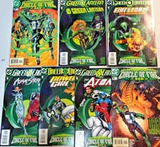 GREEN LANTERN : CIRCLE OF FIRE COMPLETE SET 1-2 + 5 ONE-SHOTS  DC  2000  NICE!!!