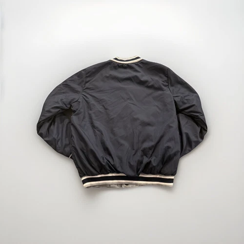 Cleveland Guardians Reversible Bomber Jacket - Blue / Gray Large image 3