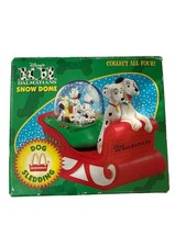DISNEY'S 101 Dalmations Dog Sledding Christmas ornament MacDonalds 1996 Vintage