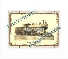 home interior BALDWIN LOCOMOTIVE WORKS railway railroad train metal tin sign