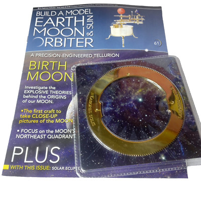 Eaglemoss Build a Model  Earth Moon & Sun Orbiter No.61 Solar Eclipse Gear