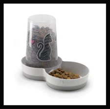 Cat Dog Auto Feeder Pet Food, Water Dispenser Automatic Water, Feeding Dish Bowl