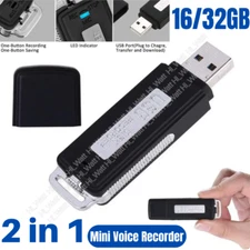 Mini Voice Activated Recorder Spy Listening Device Audio Sound Dictaphone MP3