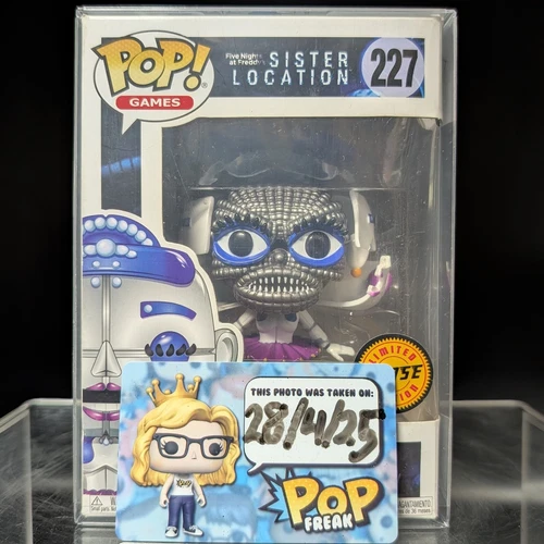 FUNKO POP! RARE Five Nights at Freddy's #227 Ballora Jumpscare Chase [VAULTED]