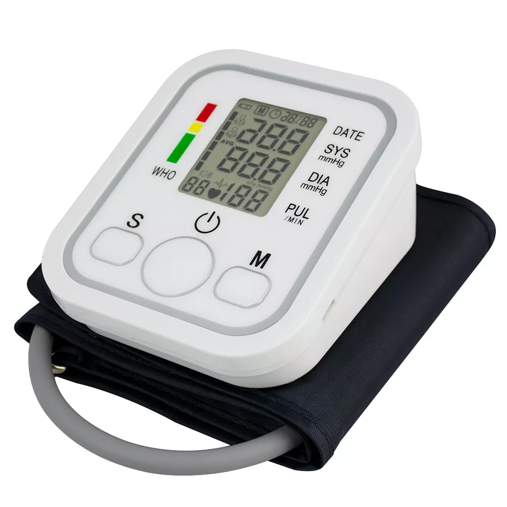 Portable Auto Digital Blood Pressure Machine Upper Arm Blood