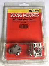 Millett Scope Mounts 2 Piece for Browning A bolt Nickel BB00905