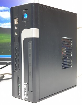 Terra Mini Computer Windows XP Gamer i3 HDMI 500GB 4GB DVI DVD-RW Card Reader
