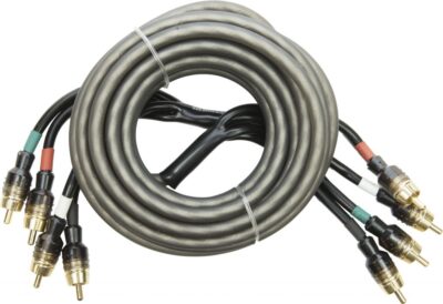Audio System Z-EVO 5,0M-4 - 4-Kanal Cinchkabel - 5M - RCA - Edles Design