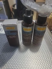 Outers Gun Oil Cleaning Patches Nitro Solvent Used Set