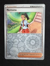 Nemona 180/198 Reverse Holo LP-NM - Pokemon TCG Scarlet & Violet Base Set SVI