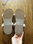 KAANAS Coco Chunky Braided Leather Pool Slide Sandal, Women's Size 6M Blush — photo 5