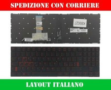 Tastiera Lenovo Legion NSK-BUDBN PK1313B5B02 Y520 retroilluminata rossa no frame
