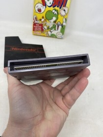 Yoshi NES Cartridge With Box Tested No Manual Ships Fast