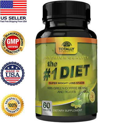 Green Coffee Bean Extract BCAA Weight Management Support Supplement 60 Tablets
