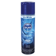 Skins Aqua Silky Smooth Water Based Lubricant - Select Size