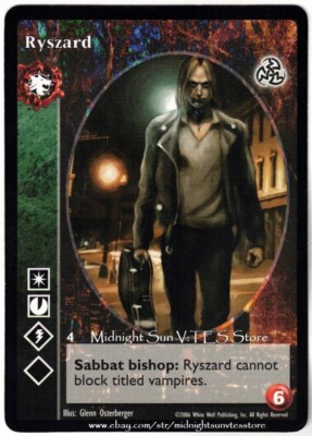 Ryszard Gangrel Antitribu Third Edition V:TES VTES Vampire CCG