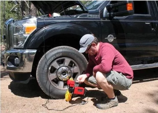 Heavy duty air compressor 2024 for truck tires
