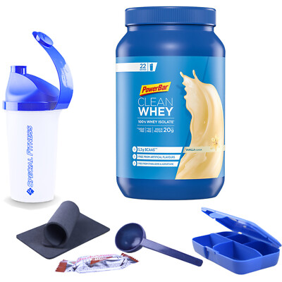50,70 /kg Powerbar Protein Plus 100%* Clean Whey Isolate Eiweiß 570g Dose +BONUS