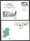 Ireland 1984 FDC First Day covers including railway ( 11 different)