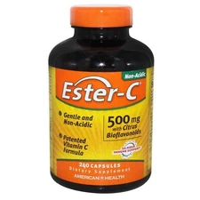 American Health 500 Mg Ester-C with Citrus Bioflavonoids, 240 Capsules