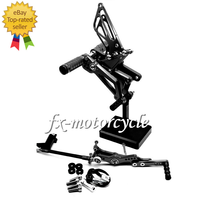 For Triumph DAYTONA 675R 2013-2017 Rearset Footrest Footpegs GP