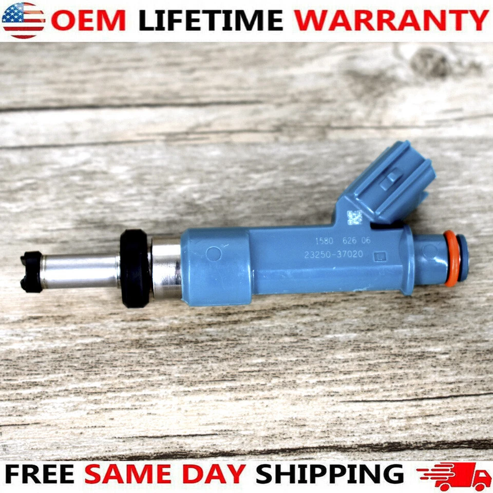 4 peças injetores de combustível OEM para 10-15 Lexus CT200h Prius 1.8L 23250-37020 Denso - Imagem 4 de 4