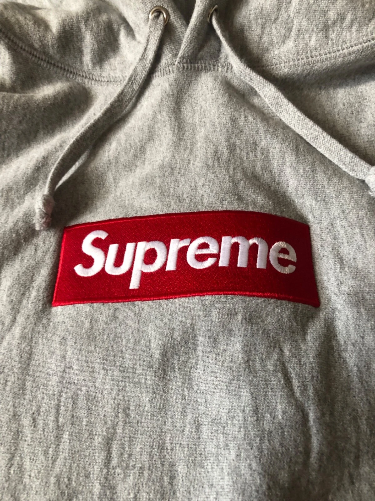 FELPA CON CAPPUCCIO SUPREME F W 2013 CLASSIC RED BOX LOGO