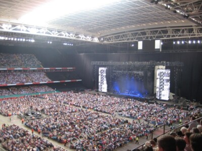 Foto 6x4 im Millennium Stadium Cardiff \/Caerdydd Das Dach des c2010