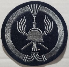 VINTAGE GERMANY RHEINLAND PFALZ F.D. FIRE FIGHTER DEPARTMENT PATCH BADGE