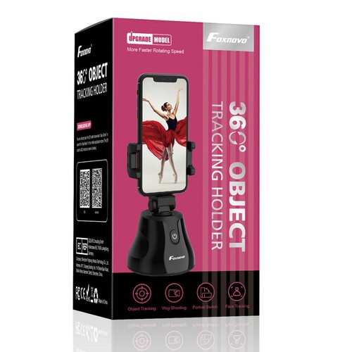 Selfie Stick Multifunctional Wireless 360°Rotation Auto Face & Smart Camera - 第 8/10 張圖片