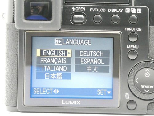 English Panasonic LUMIX DMC LC1 5.0MP Digital Camera Summicron LEICA DIGILUX 2 - Picture 3 of 23