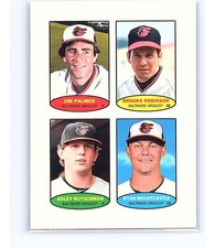 2023 Topps Heritage Jim Palmer / Brooks Robinson / Rutschman #74BS-49-52