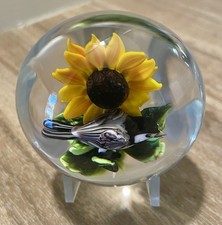 Rick Ayotte Sunflower Paperweight
