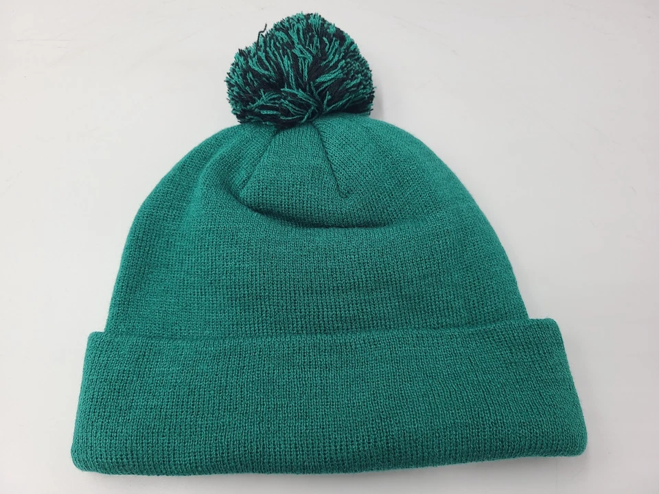San Jose Sharks Zephyr Graf-X Pom Beanie Winter Knit Hat Stocking Cap NHL Teal - Image 2 of 4
