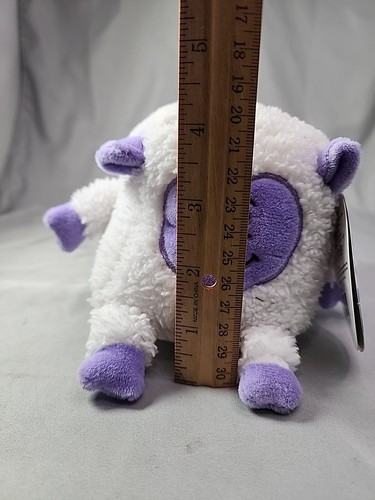 Plush Purple Lamb 4'' Stuffed Animal Happy Easter! Snuggle Square Cube Toy 2017 - Picture 2 of 7