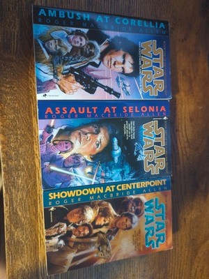 Star Wars: The Corellian Trilogy (Han Solo) Paperback Books, 3 Volume Set