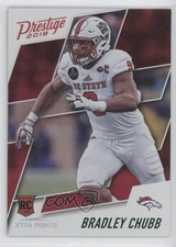 2018 Panini Prestige Rookie Xtra Points Green Bradley Chubb #204 0o6v