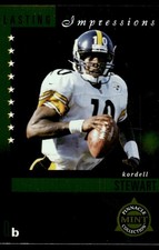 1998 Pinnacle Mint Lasting Impressions Kordell Stewart Pittsburgh Steelers #7